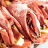 Cannolo di carne artigianale ripieno di funghi, speck e provola Cannolo di carne artigianale ripieno di funghi, speck e provola