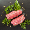Involtino o braciola di maialino Nero italiano Involtino o braciola di maialino Nero italiano