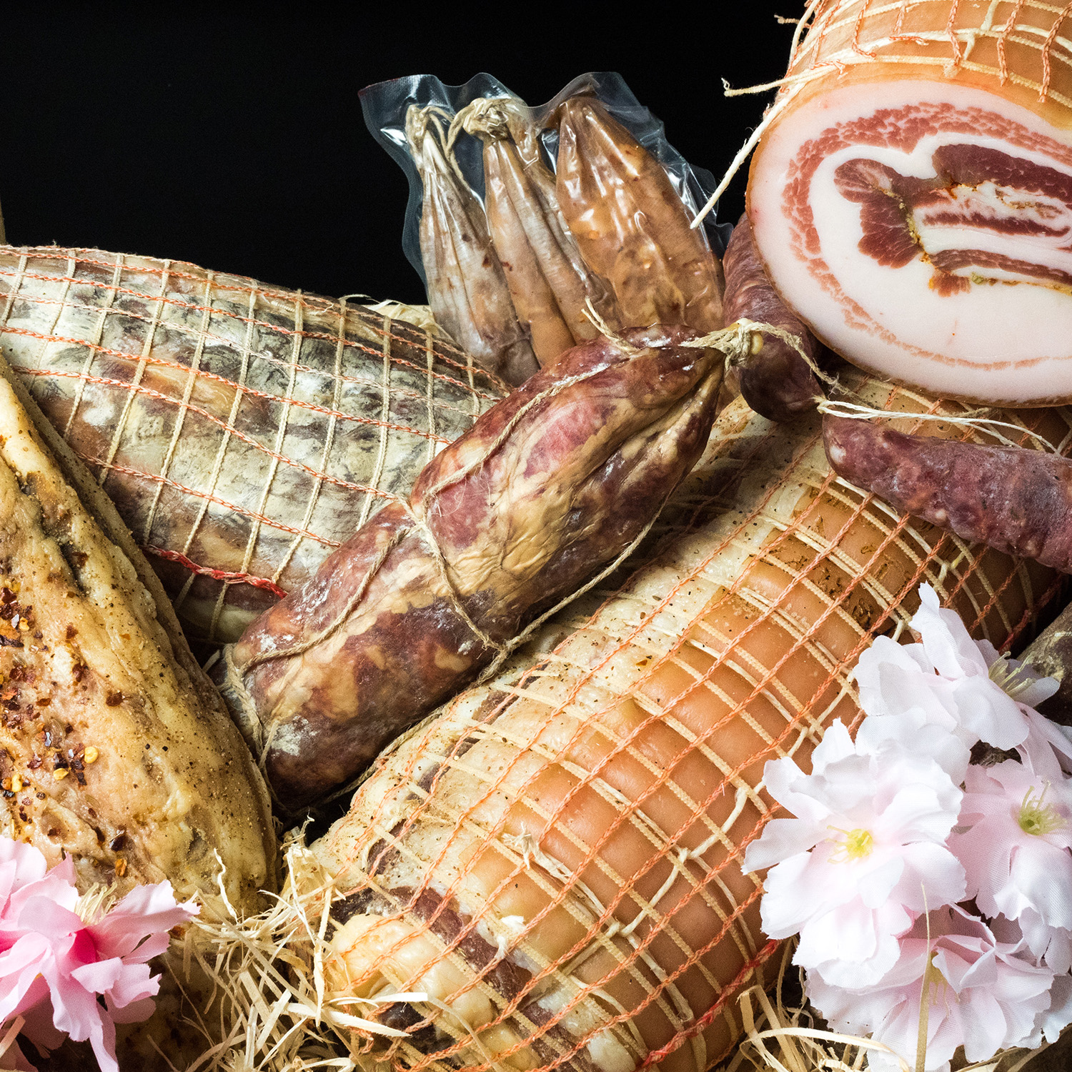 Cesto misto salumi grande Cesto misto salumi grande