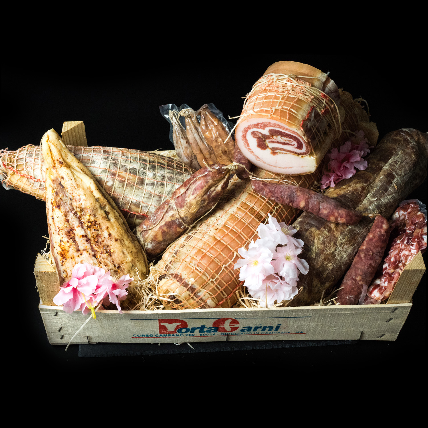 Cesto misto salumi grande Cesto misto salumi grande
