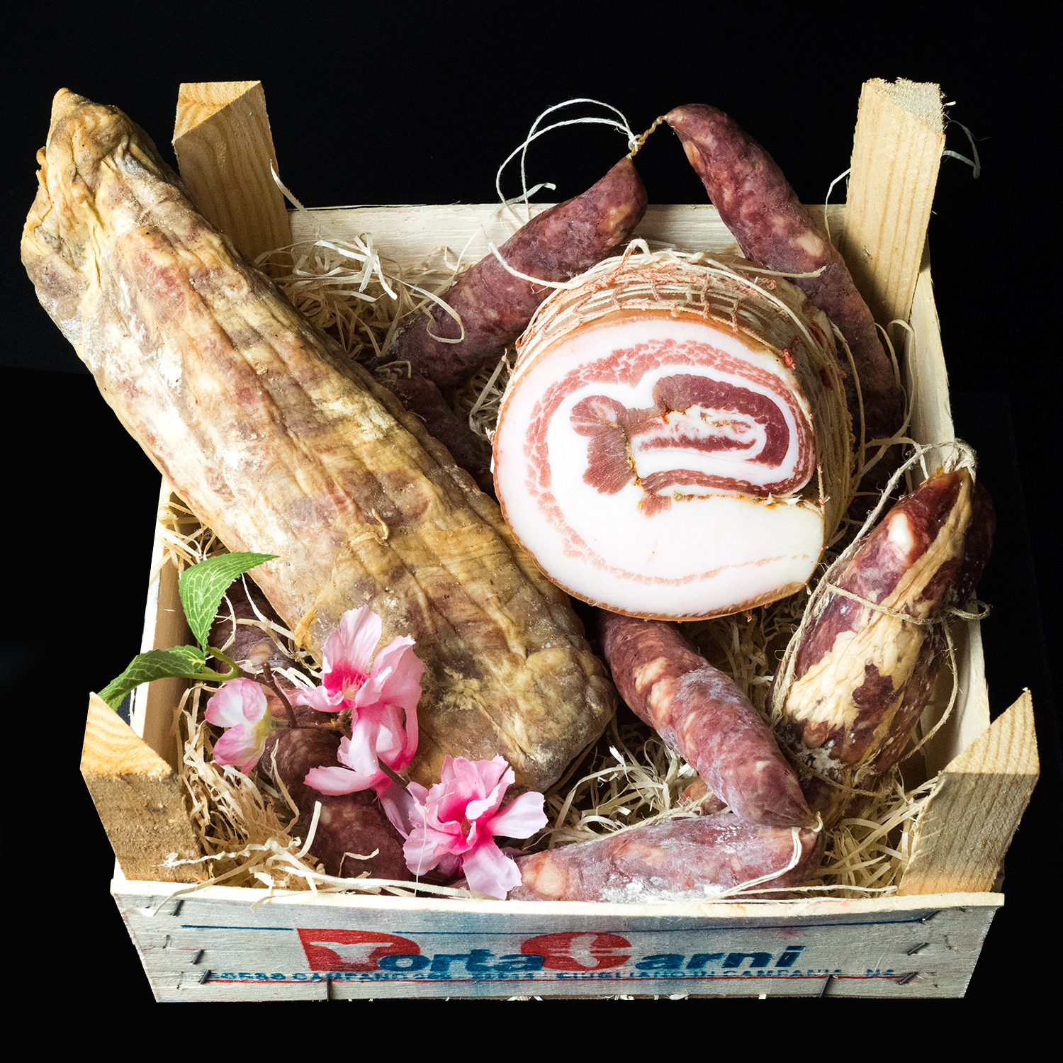 Cesto misto salumi piccolo Cesto misto salumi piccolo